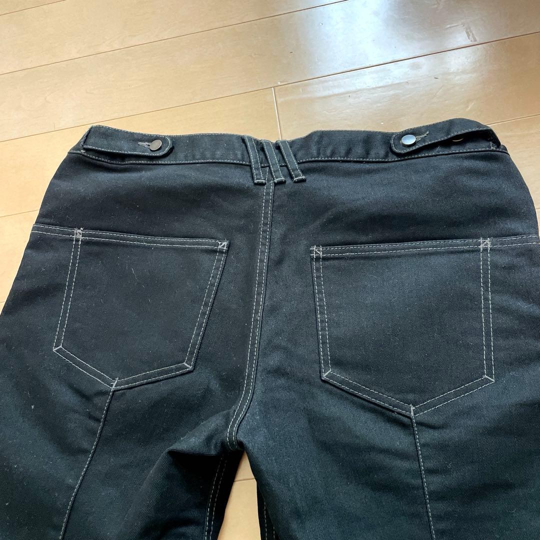 00s！レア！adidas フレア ゴルフパンツ ブラック y2k テック