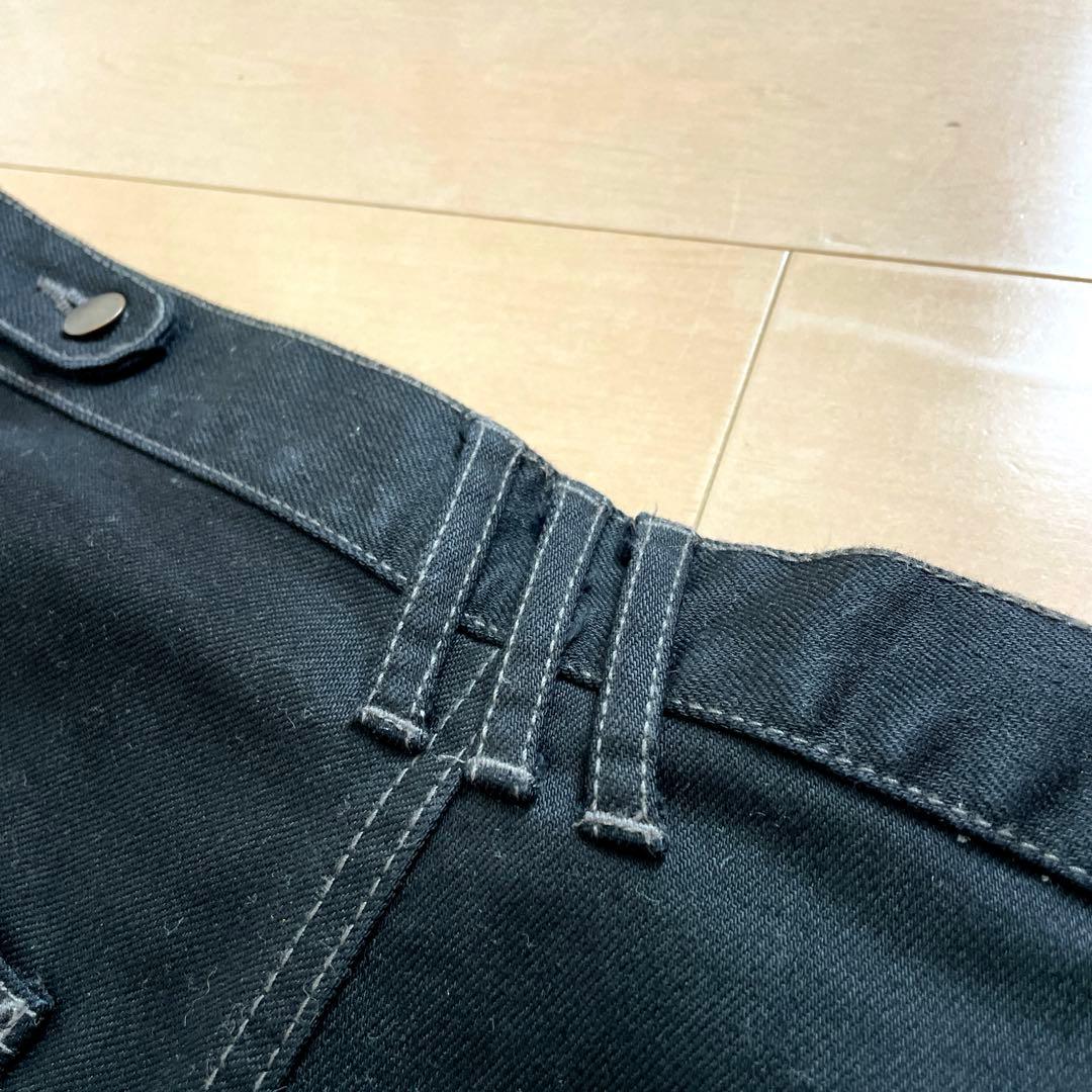00s！レア！adidas フレア ゴルフパンツ ブラック y2k テック