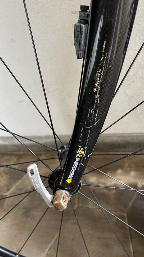 自転車　本体　アンカー　ロードバイク　競輪　ホワイト　ブラック