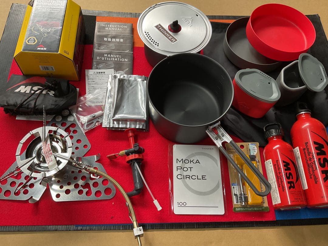MSRウィスパーライトインターナショナル超美品&MSR alpinist2クック