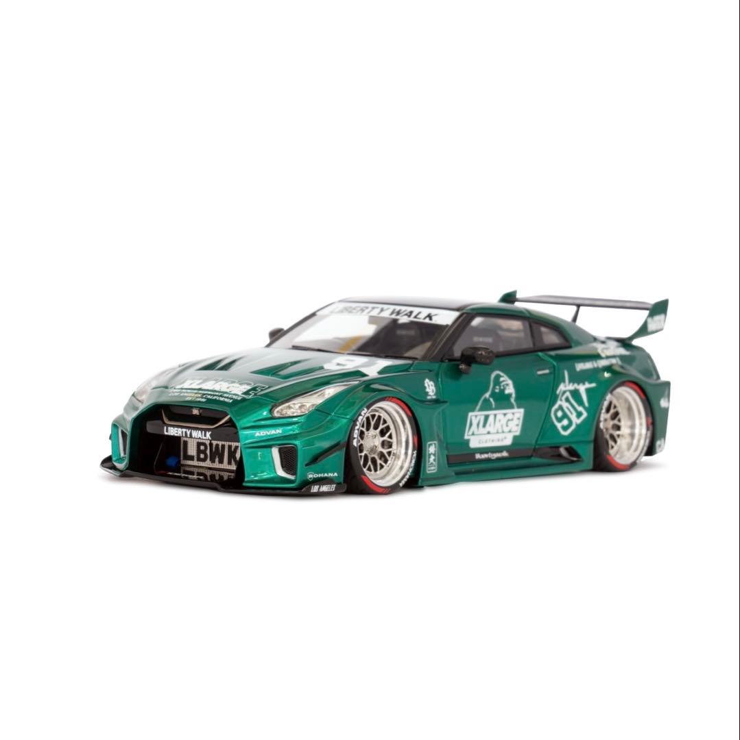 LBWK MINIGT × XLARGE 1/43 NISSAN 35GT 緑