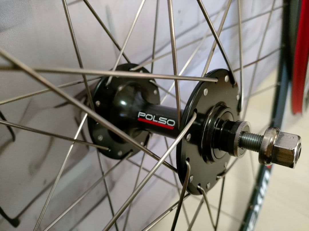 ピスト 競輪 700C 前後ホイール 車輪 RONGDEXIN 新品未使用 B品