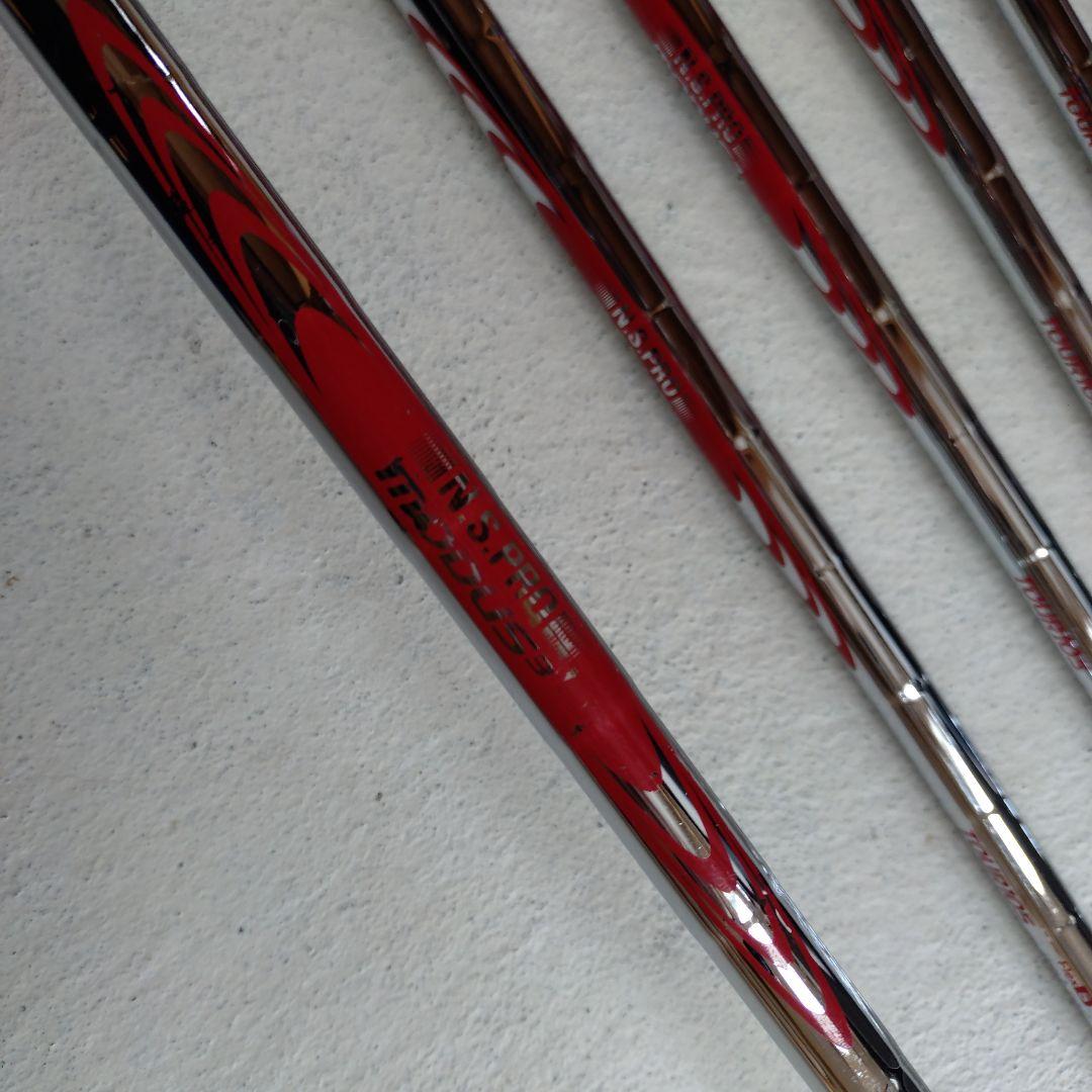 PING IBLADE　アンセット 5番〜W 6本セット　黒ドット