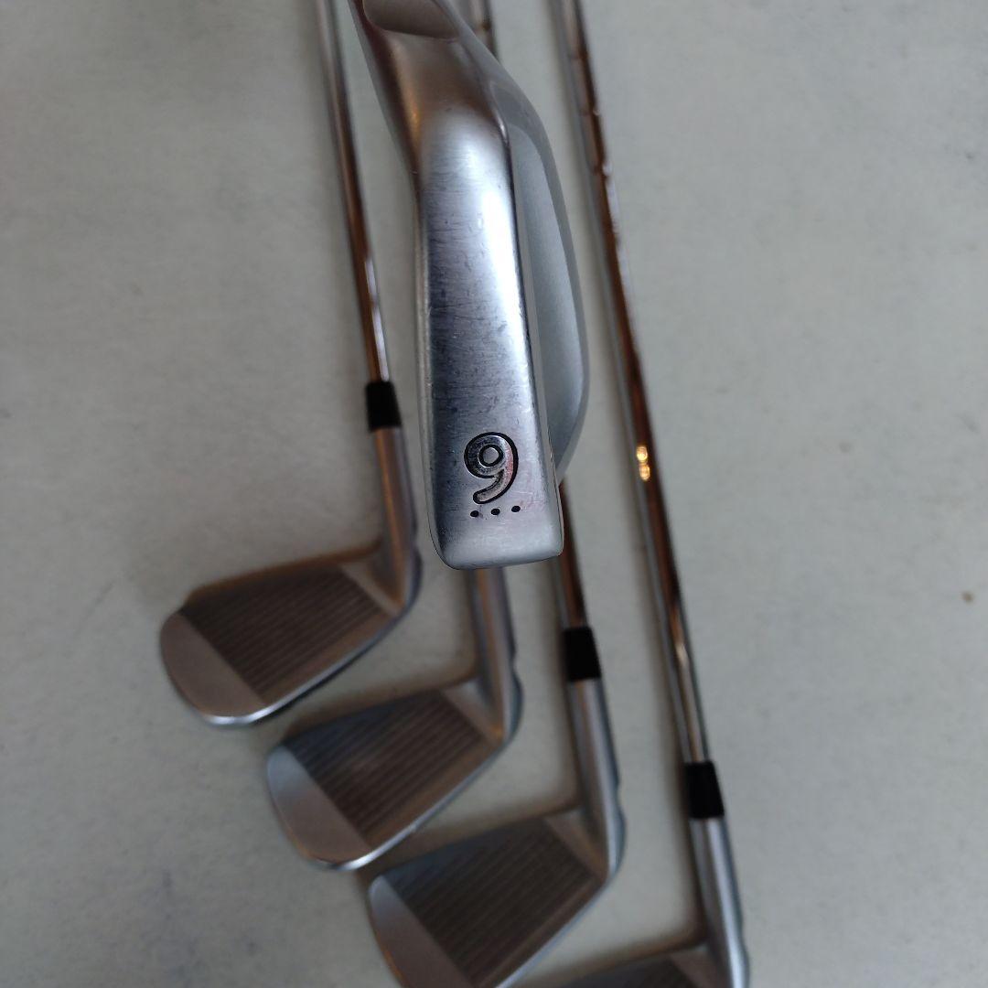PING IBLADE　アンセット 5番〜W 6本セット　黒ドット