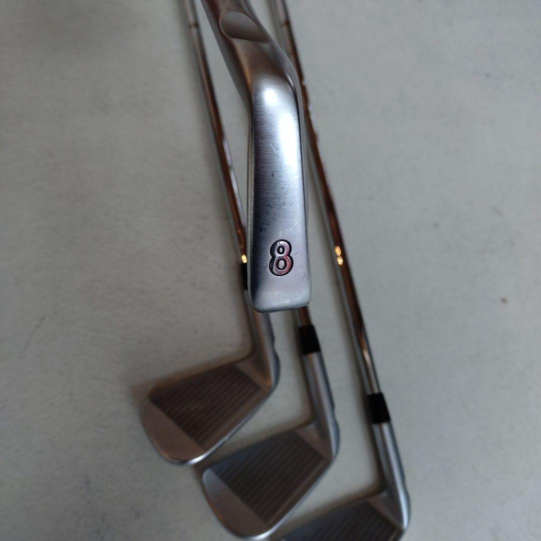 PING IBLADE　アンセット 5番〜W 6本セット　黒ドット