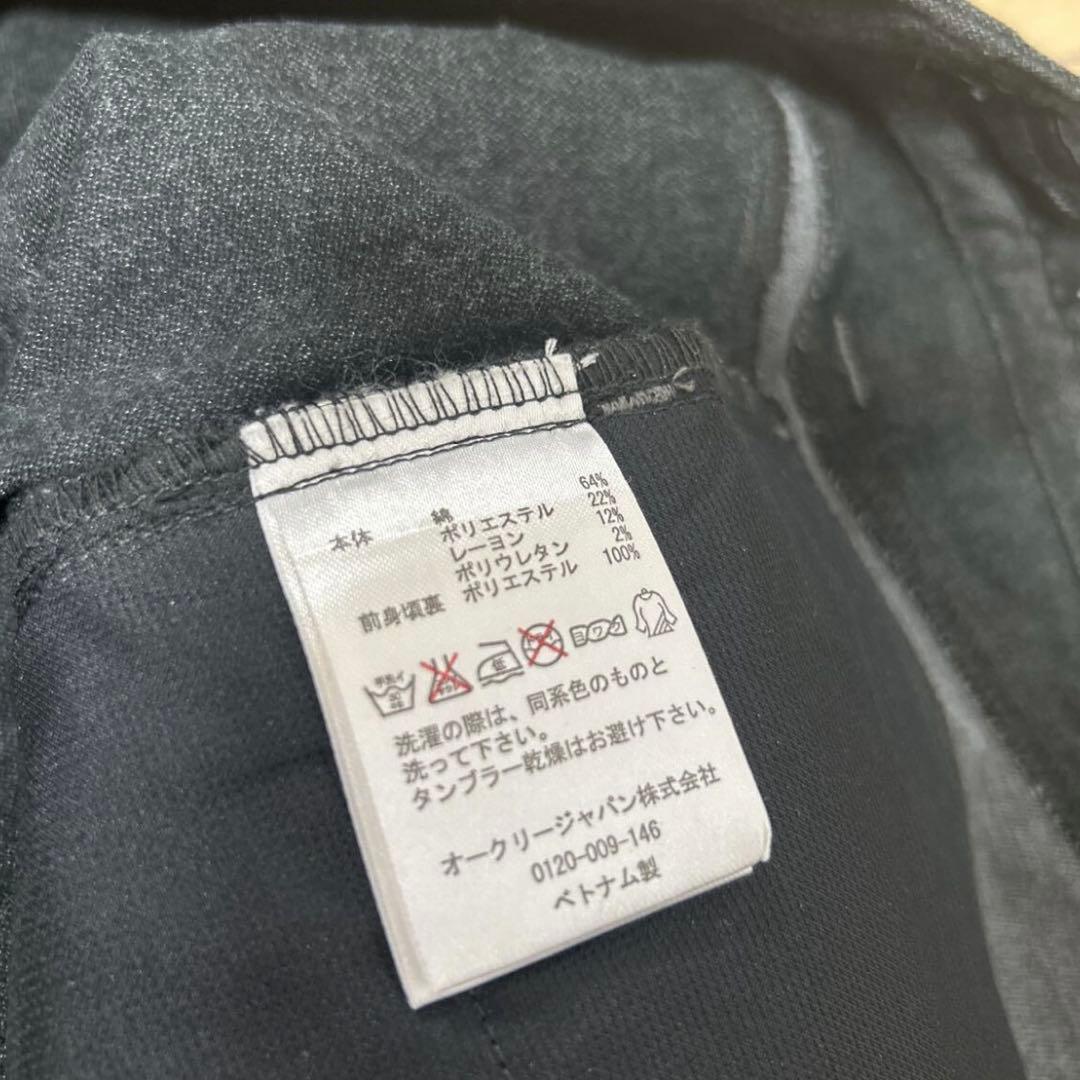 オークリー　HYDROLIX ゴルフパンツ　36サイズ　LL グレー系　スカル