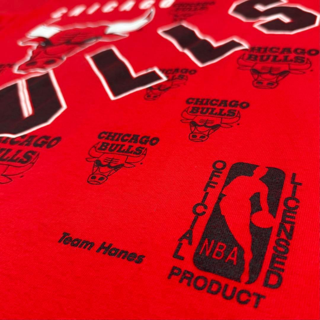 90s NBA Chicago Bulls シカゴブルズ プリントTシャツ M