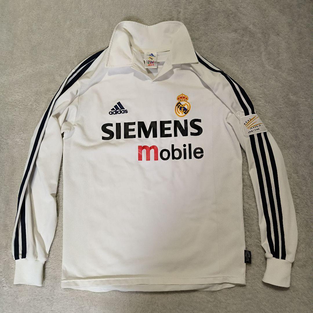 100周年　レアル・マドリード adidas ホワイトジャージ　ユニフォーム