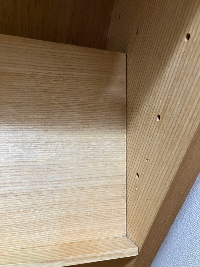 ろ*く様 MUJI 無印良品 本棚 飾り棚　薄型　② 送料込み