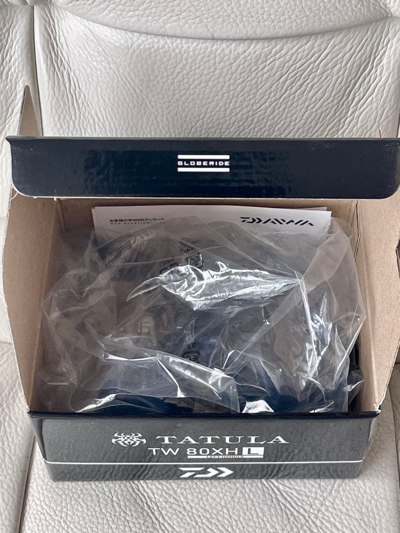 【廃盤/新品】 ダイワ 22タトゥーラTW80XHL 漆黒180g軽量ザイオン