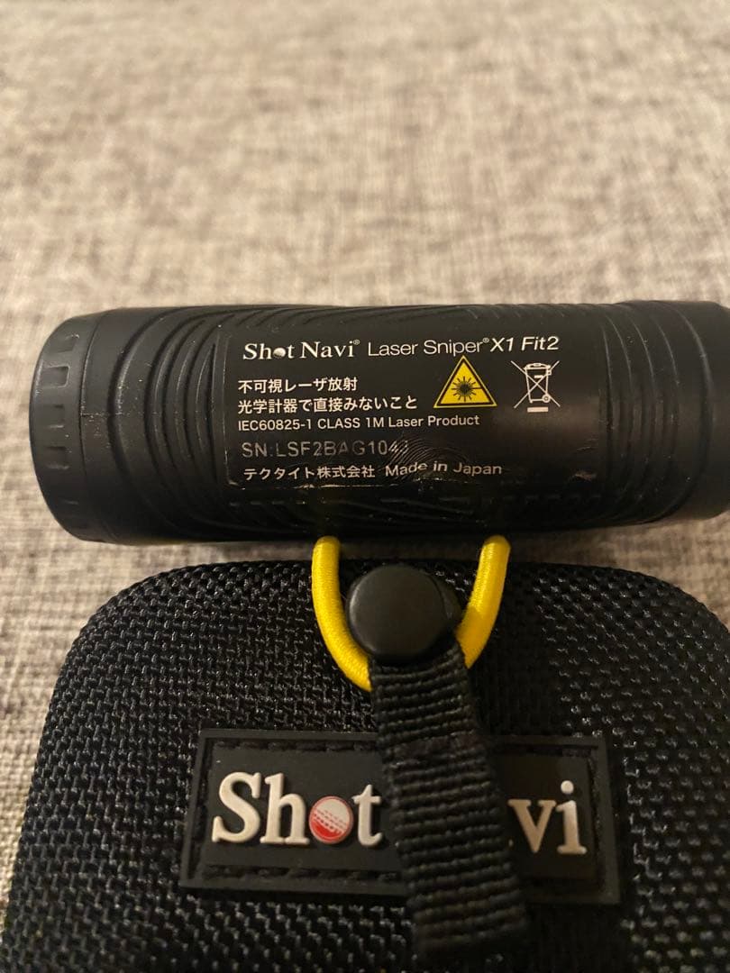 ShotNavi Laser Sniper X1 Fit2 ゴルフ用距離計