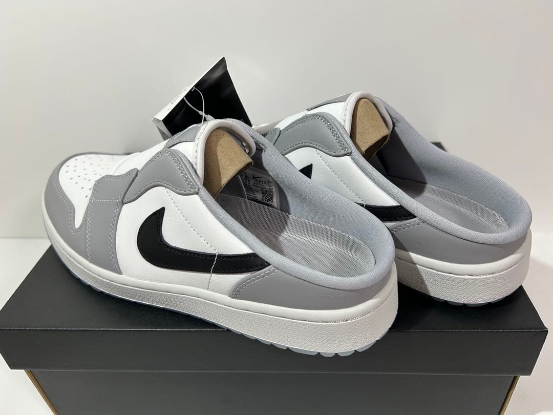 【新品】28cm NIKE エアジョーダン1 ミュール \"ウルフグレー\"