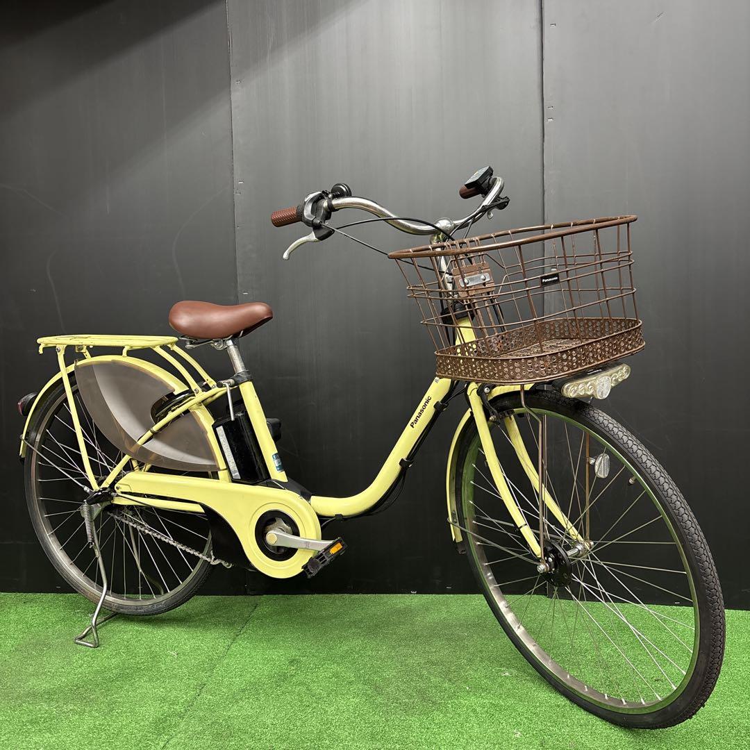 電動自転車 Panasonic Lithium vivi イエロー　51★
