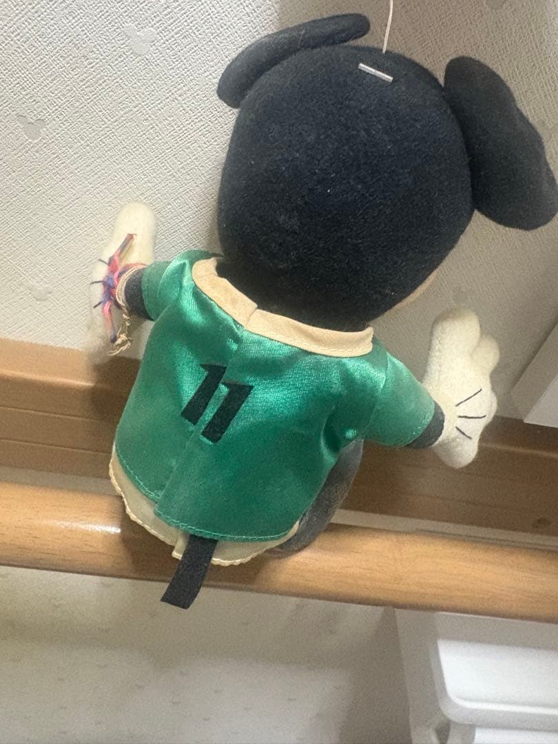激レア ディズニー ミッキー サッカー ぬいぐるみ