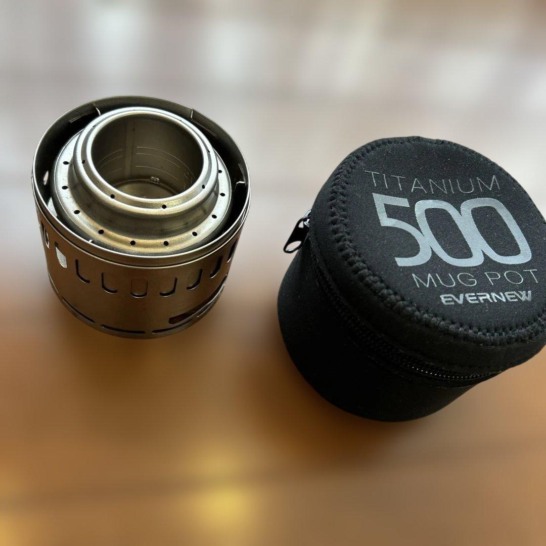 未使用★エバニュー　アルコールストーブスタンドDXセット EBY255