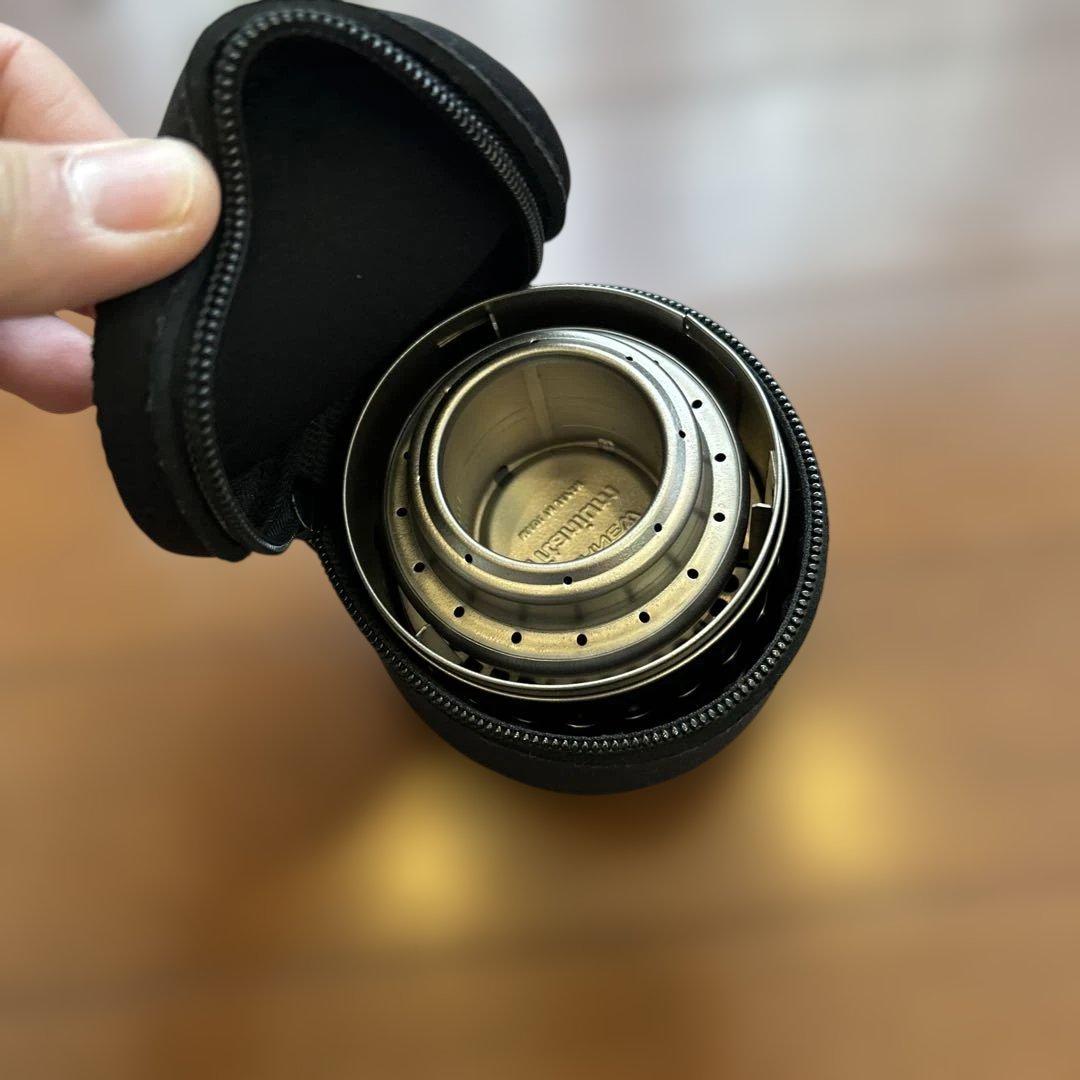 未使用★エバニュー　アルコールストーブスタンドDXセット EBY255