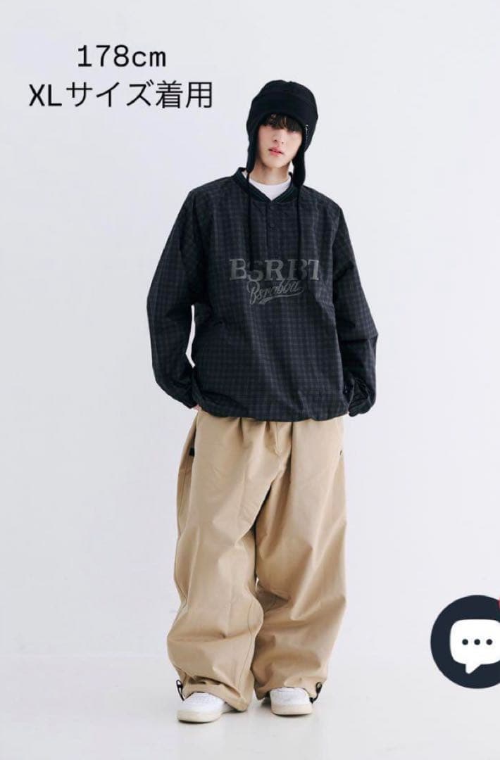 BSRABBIT ワイドパンツ L / 2回使用美品 / 定価35,200円