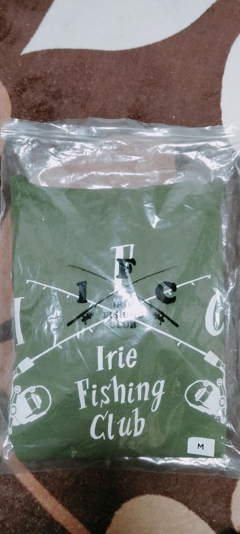 Irie Fishing Club ジップアップパーカー　オリーブ M