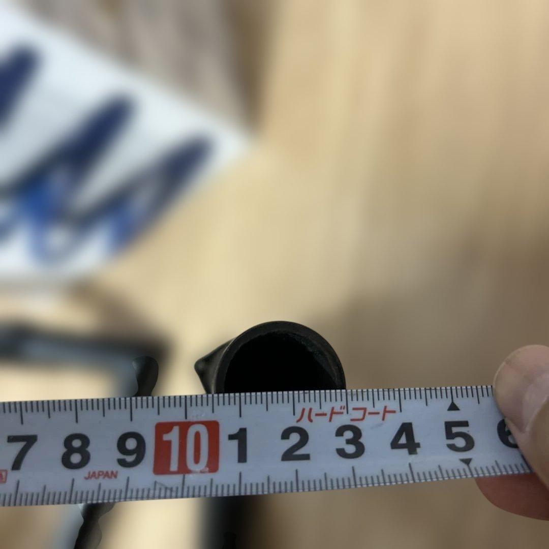 Z型 ブラックハンドルバー 28.6mm のハンドル25mm