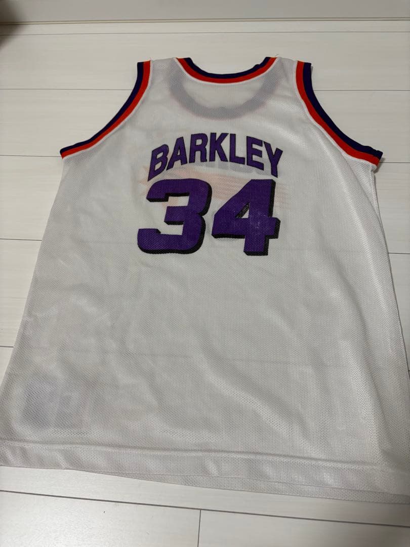 NBA チャンピオンSuns Barkley 34 バスケットボールジャージ L