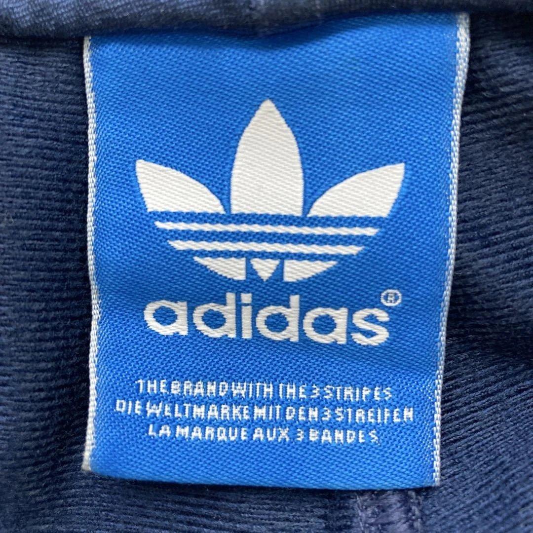 希少カラーオレンジGOLDトレフォイル×adidasオリジナルストラックパンツL