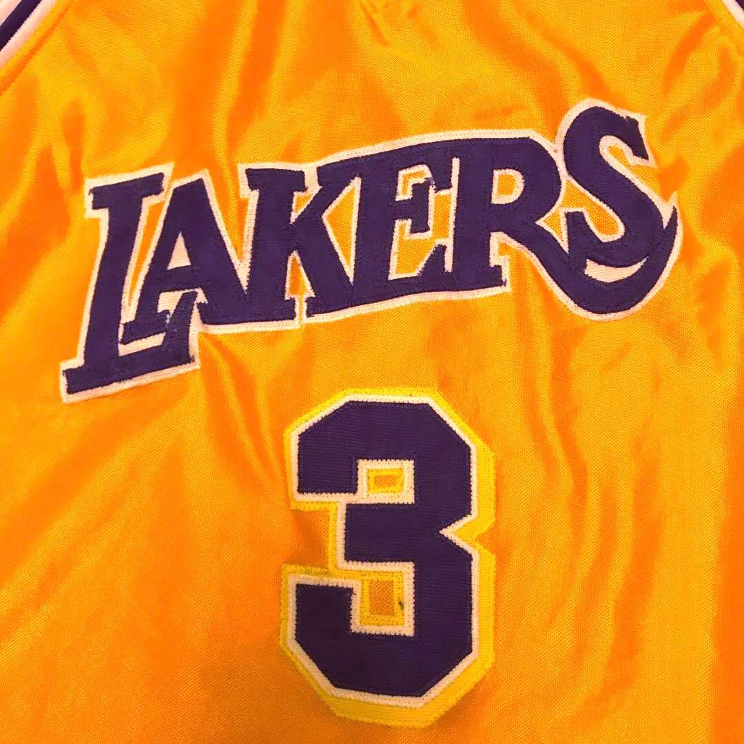 LAKERS レカーズ　3 ビンテージ スポーツ　ゲームシャツ