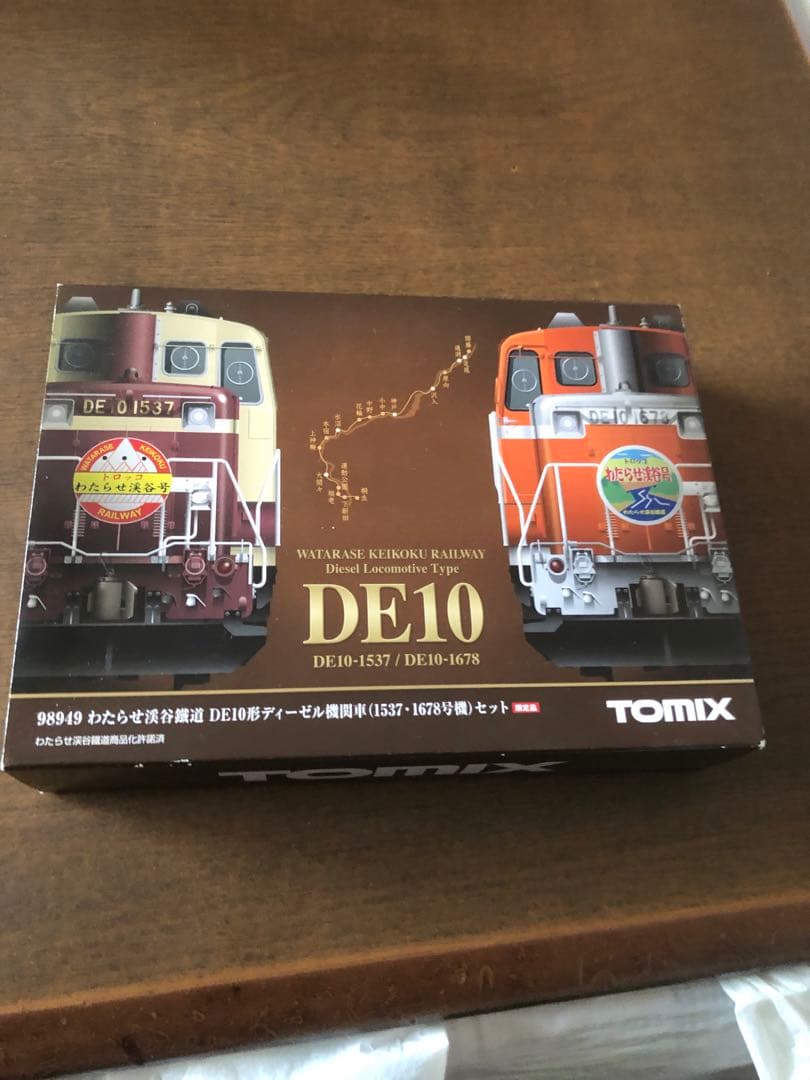 nゲージ わたらせ渓谷鉄道de10 1537.1678号機セット