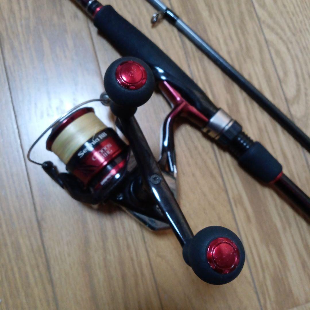 人気　シマノ　セフィア　エギングセット　ロッド　リール