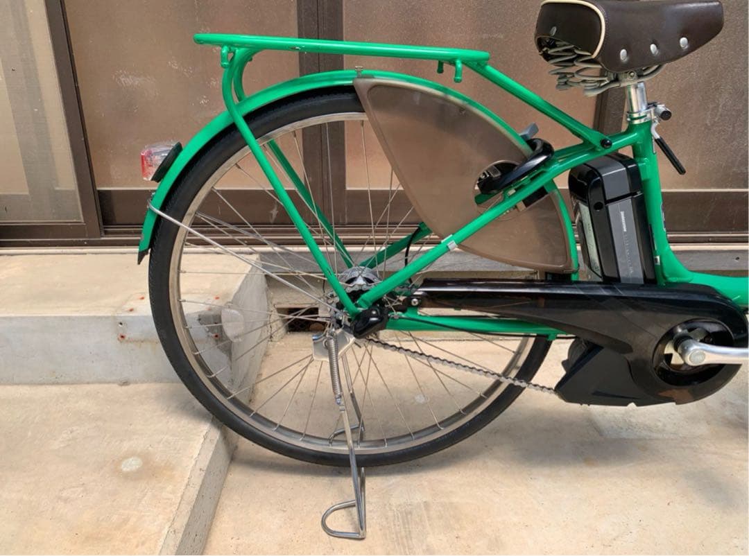 電動自転車　№6966 ブリヂストン アシスタ 26インチ グリーン