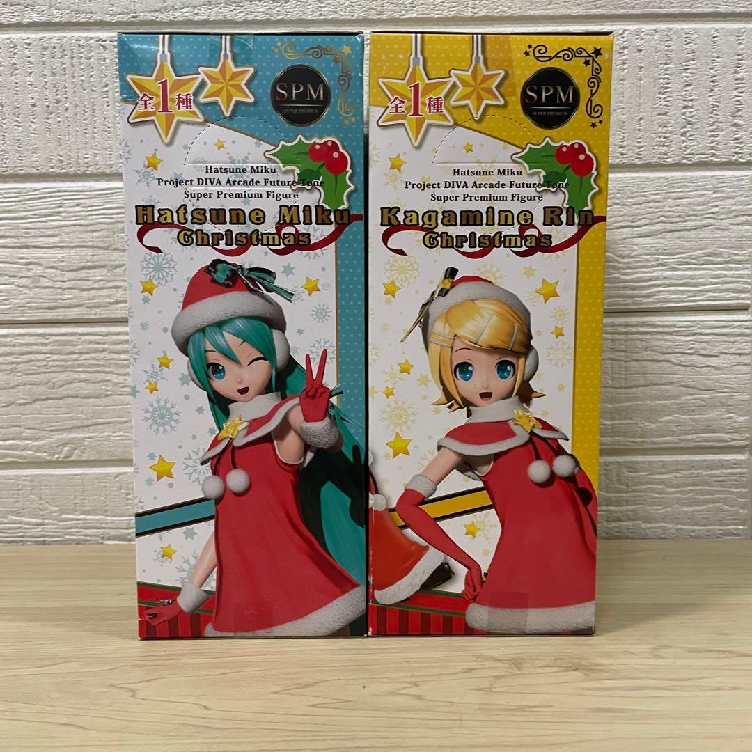 【未開封】初音ミク 鏡音リン SPMフィギュア DIVA Arcade 希少品