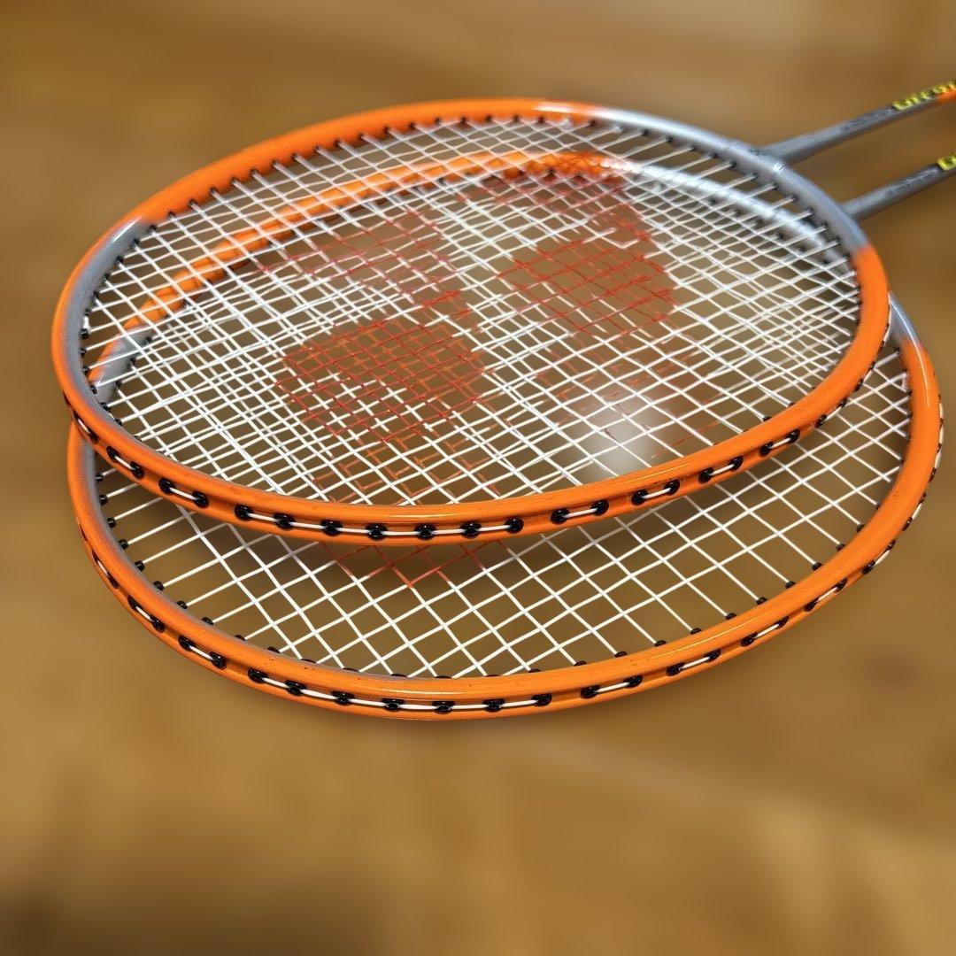 【美品】YONEX ヨネックス GR417 バドミントン ラケット2本セット