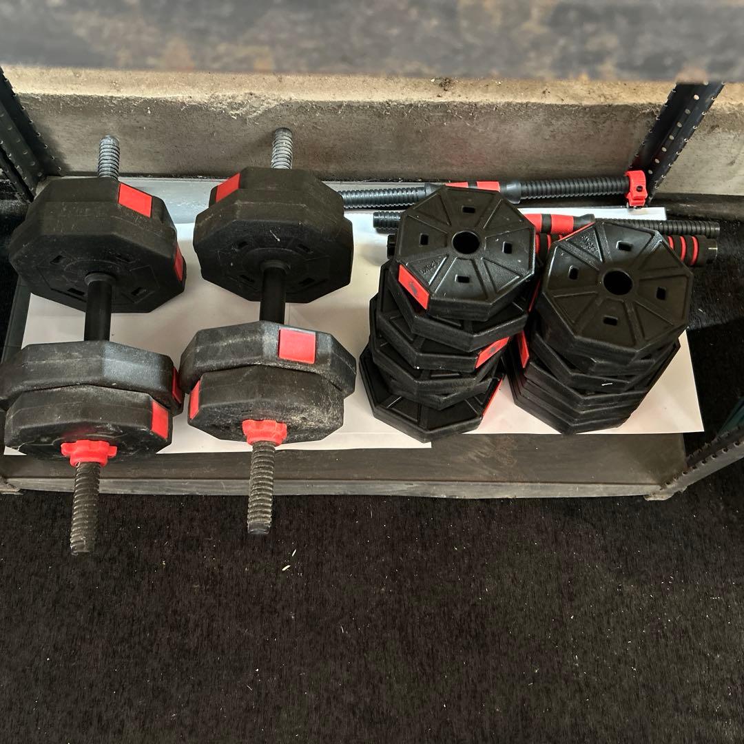 20kg 八角形ダンベルプレート セット