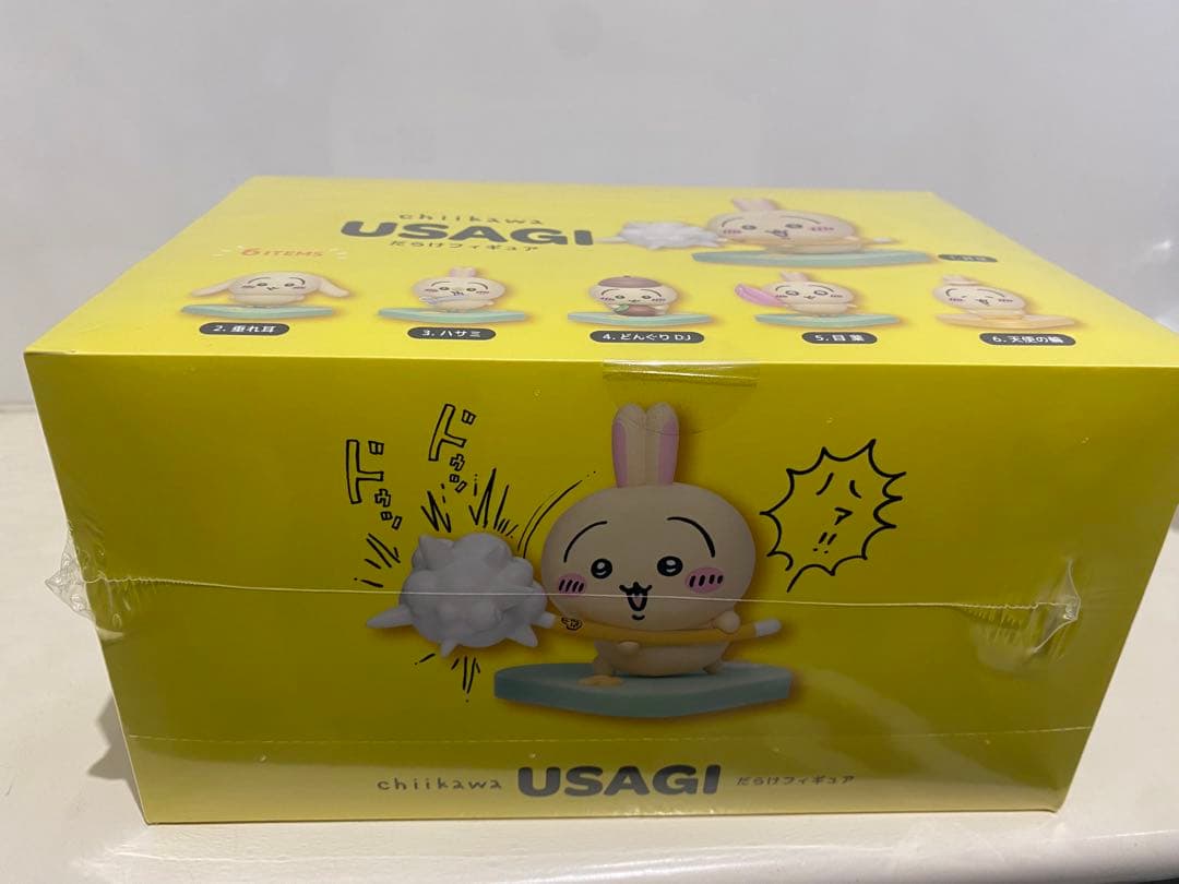 新品未開封　ちいかわ USAGI（うさぎ）だらけフィギュア　6個入りBOX