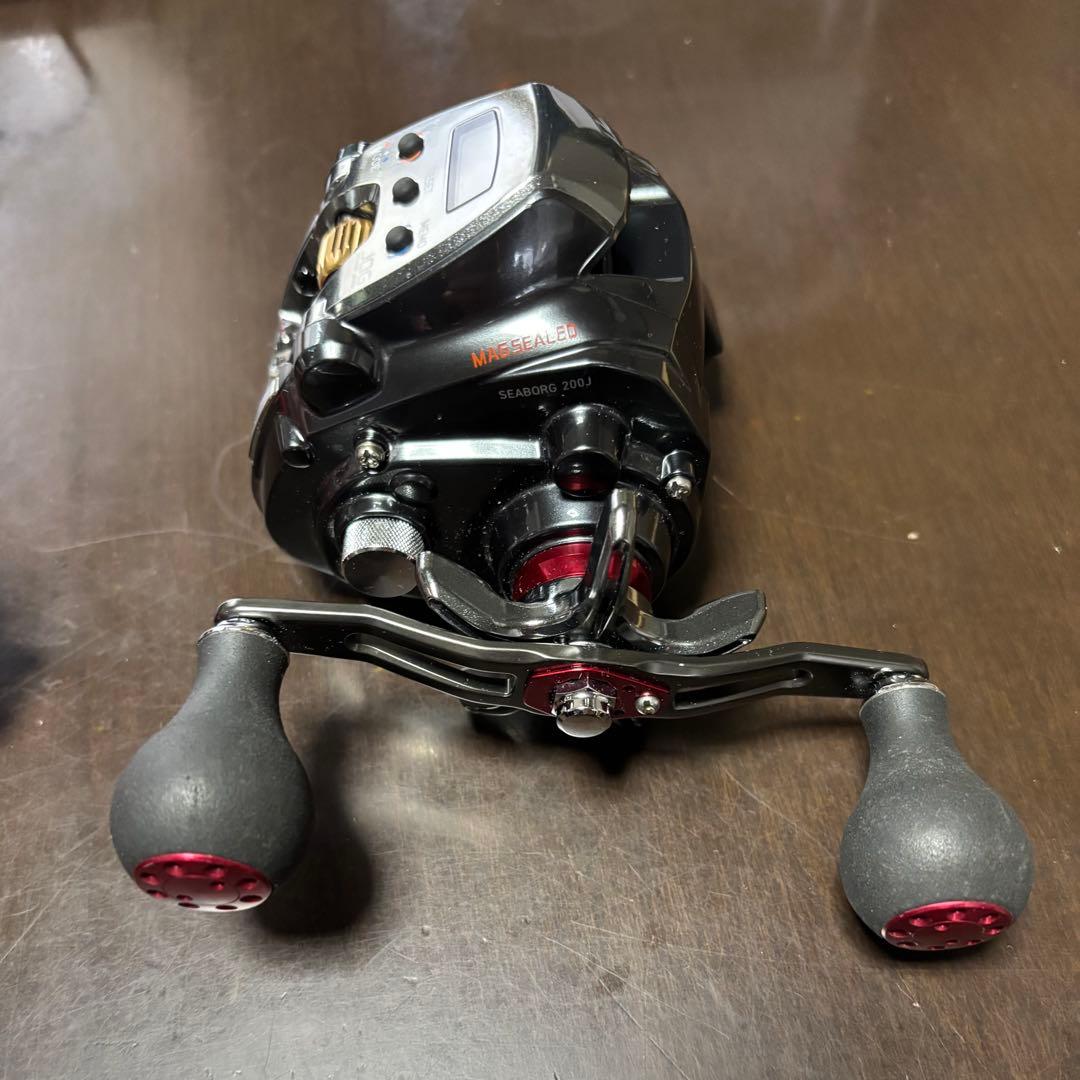 ダイワ20シーボーグ200J-DH+ハピソン電動リール用バッテリーYQ-105