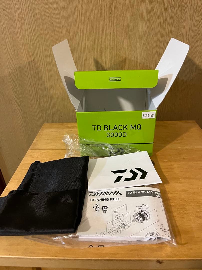 DAIWA 21 TD BLACK MQ 3000D 海外モデル　セルテート