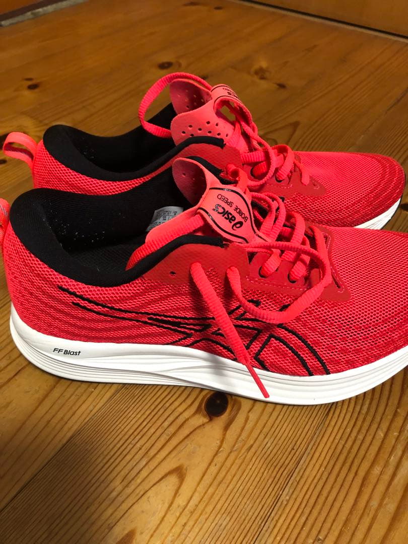 ASICS EVORIDE SPEEDレッド　26cm
