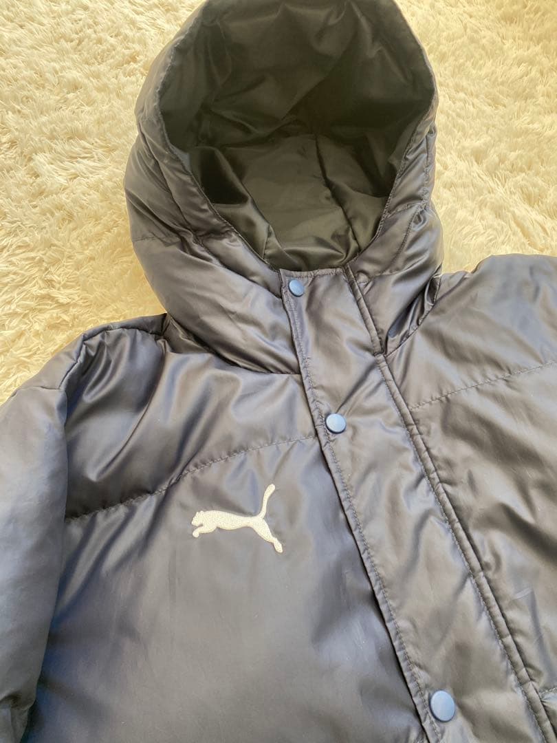 美品 PUMA ベンチコート ロングダウンコート　Lサイズ　メンズ