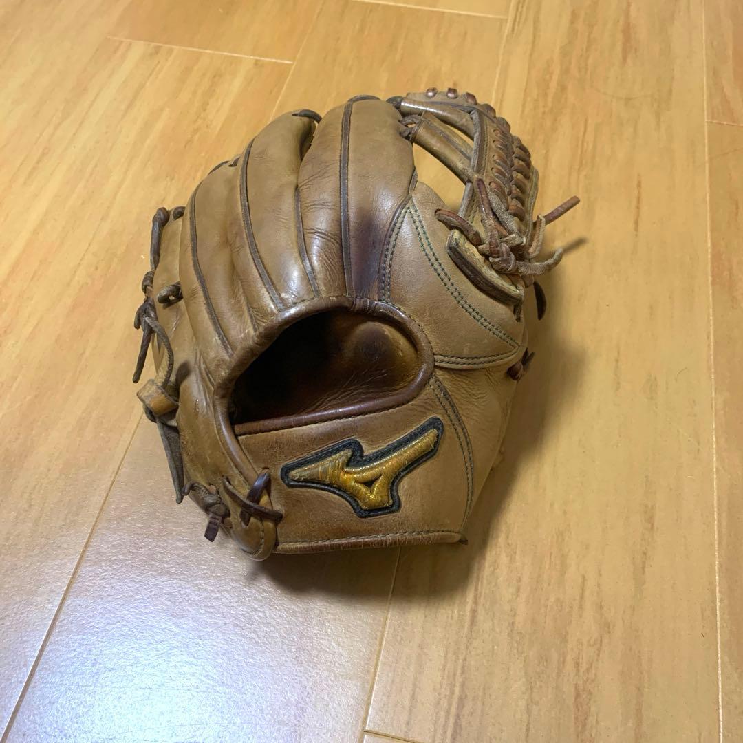 野球グローブ　ミズノプロ　硬式内野用　キップレザー　ショート　セカンド　サイズ9