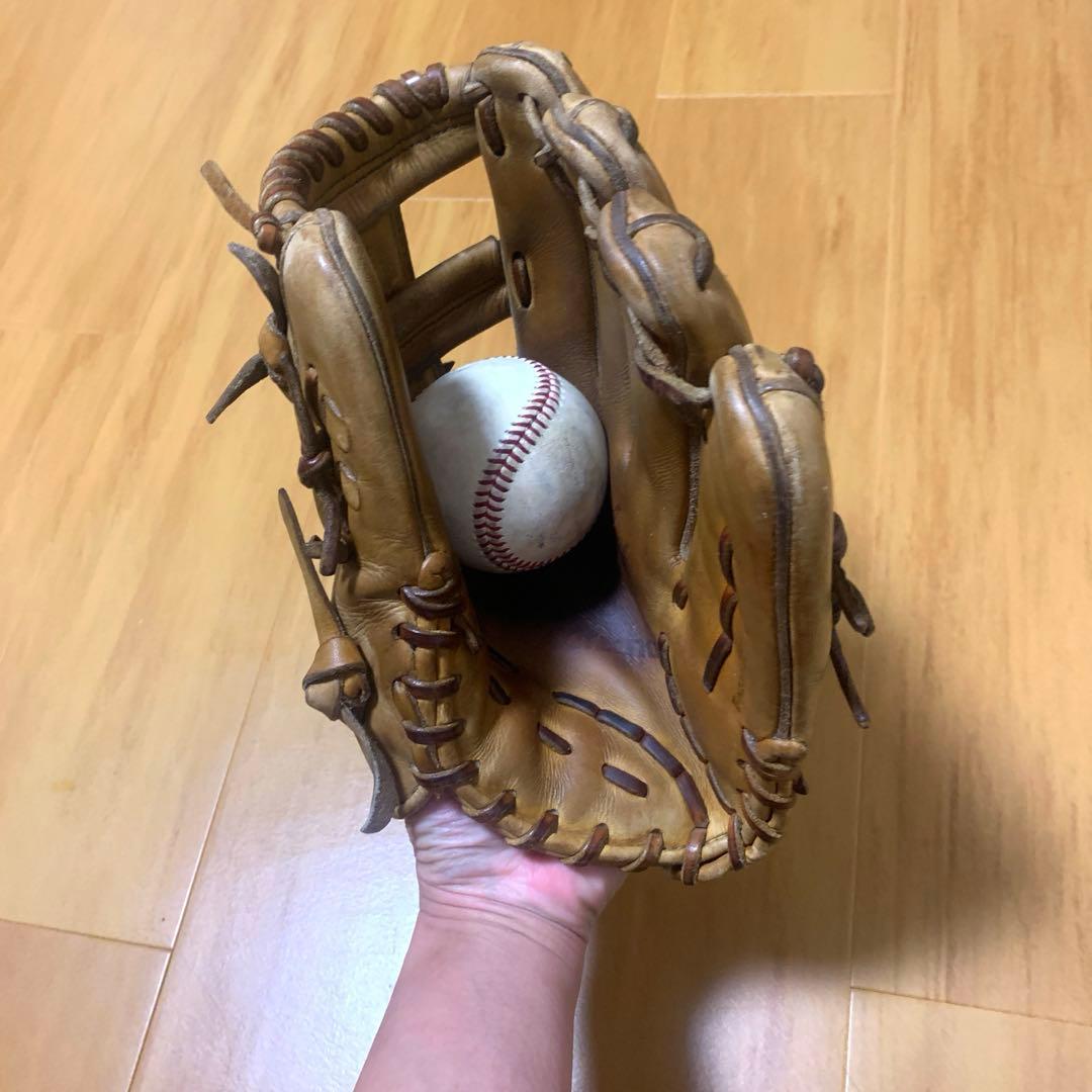 野球グローブ　ミズノプロ　硬式内野用　キップレザー　ショート　セカンド　サイズ9