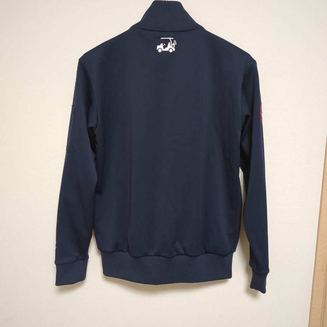 BEAMS GOLF ダブルジップメンズ ネイビー S　美品