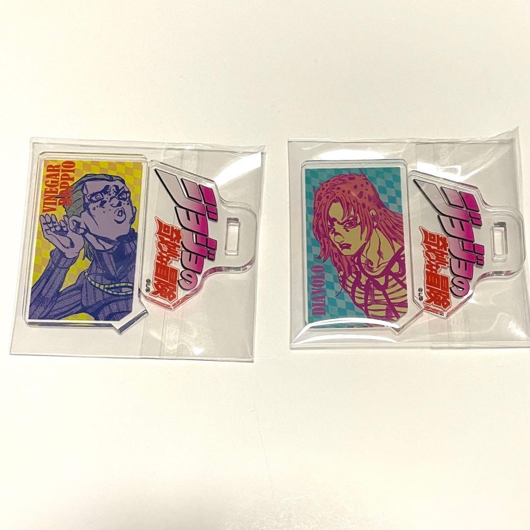 ジョジョの奇妙な冒険　アクリルキャラコレクション　ディアボロ　ドッピオ　アクスタ