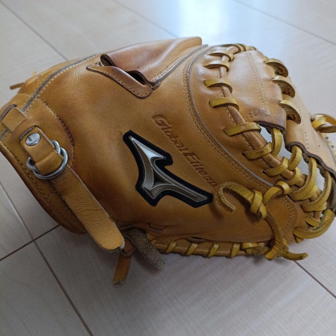 Mizuno Global Elite 少年野球 軟式グローブ ブラウン