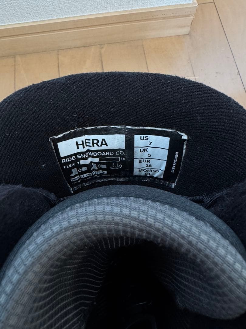 RIDE HERA スノーボードブーツ 24cm ブラック