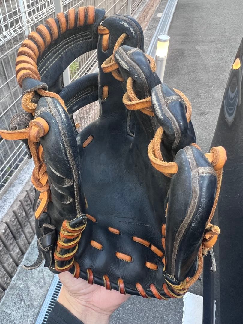 アイピーセレクト　硬式野球グローブ 黒