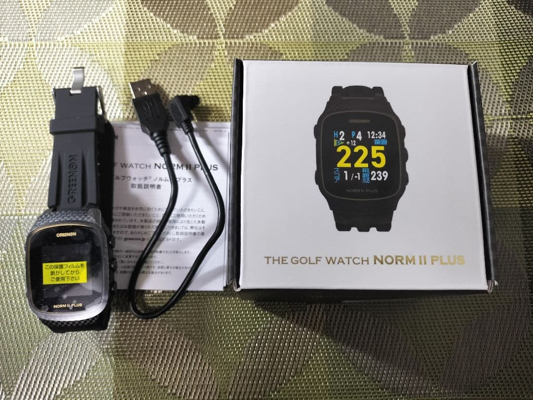 ★GREENON ゴルフウォッチ NORM II PLUS