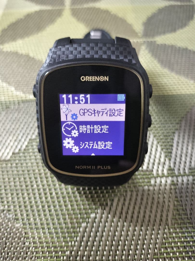 ★GREENON ゴルフウォッチ NORM II PLUS