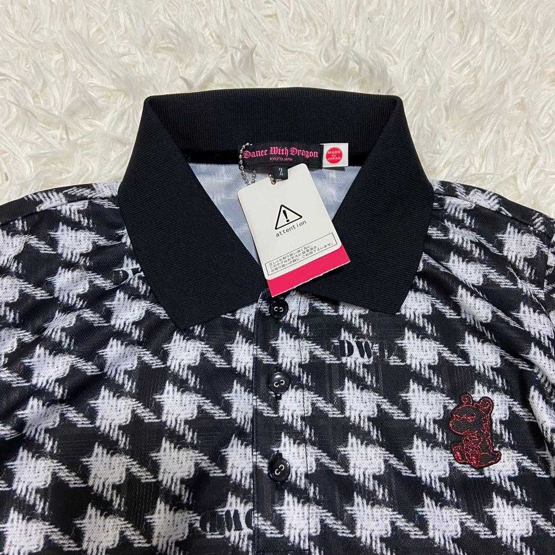 新品タグDANCE WITH DRAGONダンスウィズドラゴン　ゴルフポロシャツ
