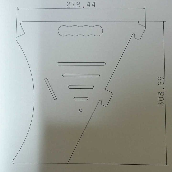 焚き火台　組み立て式