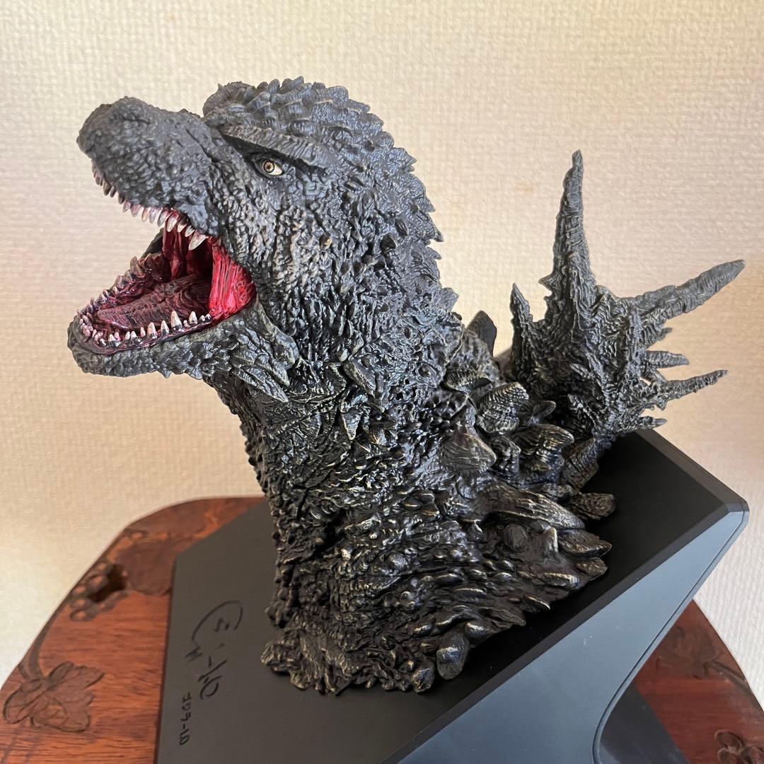 ゴジラ　2023 一番くじ　怪獣哮胸極　胸像フィギュア　怪獣乱舞　ゴジラ-1.0