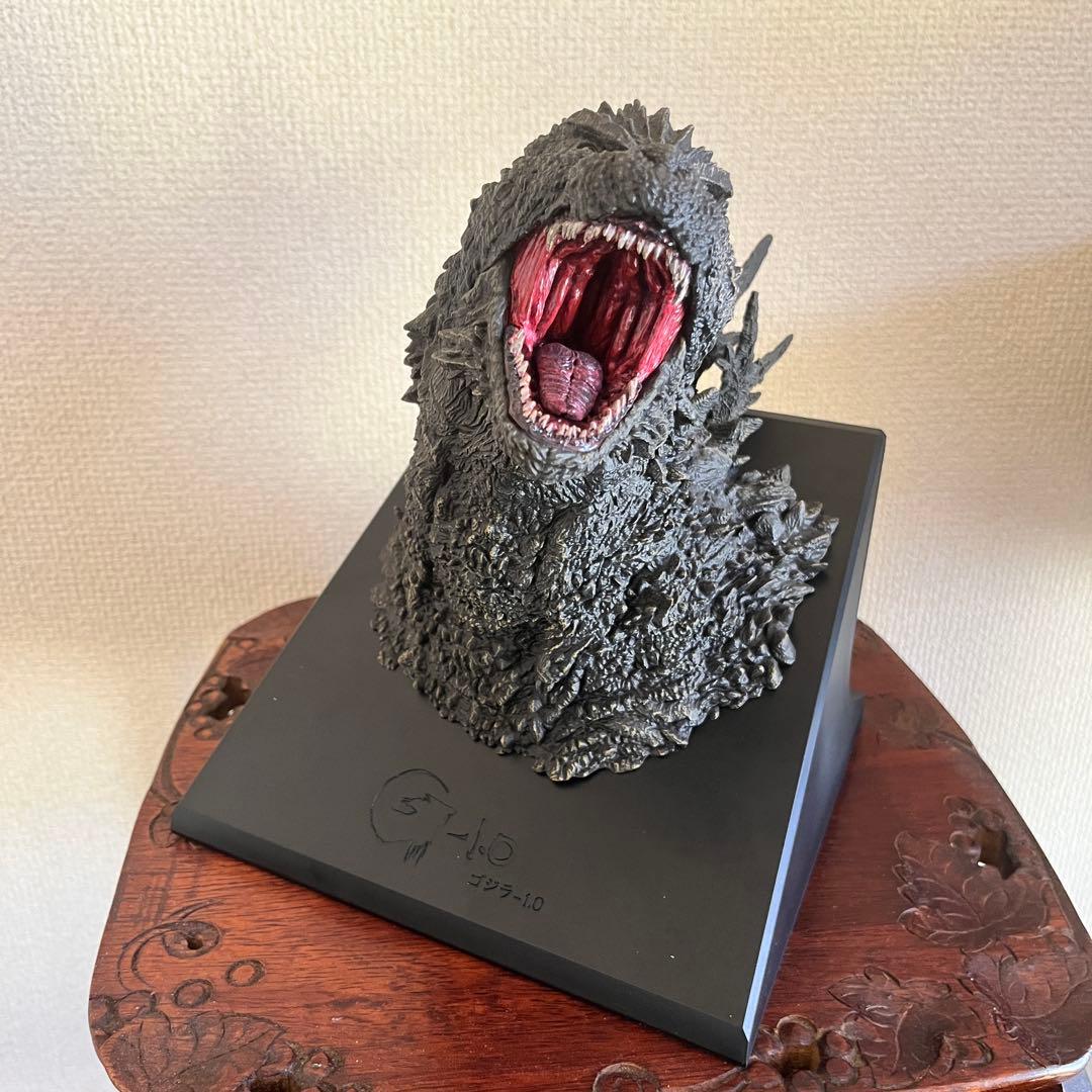 ゴジラ　2023 一番くじ　怪獣哮胸極　胸像フィギュア　怪獣乱舞　ゴジラ-1.0
